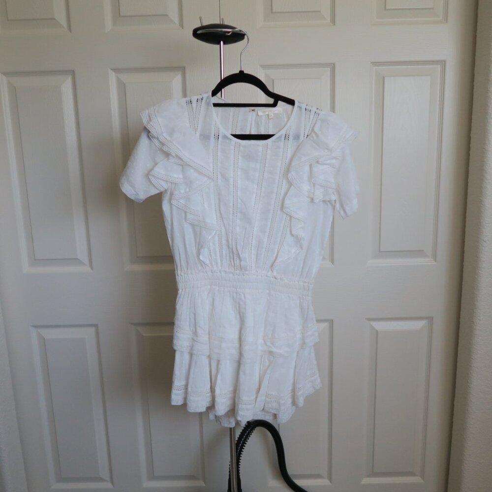 LoveShackFancy Natasha Heritage Mini Dress
